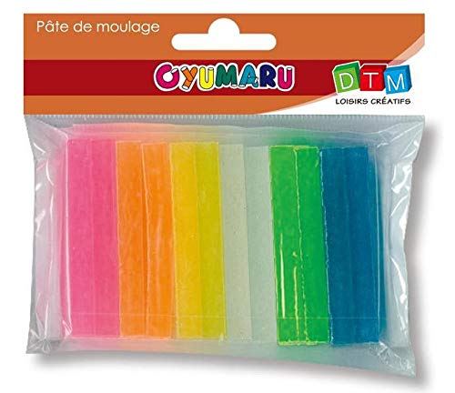 Oyumaru - Block of moulding - set 12 breads colors assorted