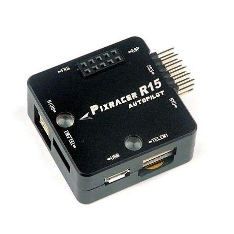 Pixracer R15 Pilota Automatico F4 Flight Controller CNC Wifi Module PX4 micro SD Specifiche tecniche: Microprocessore: 32-bit STM32F427 Cortex M4 core con FPU rev. 3 168 MHz/256 KB di RAM/2 MB Flash