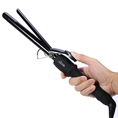 ?????? ?? ??????? Rizador profesional, 6 tipos de forma de tubo Big Curly Deep Curly Iron Curling Iron Heating Hair Wave Curler(25mm)