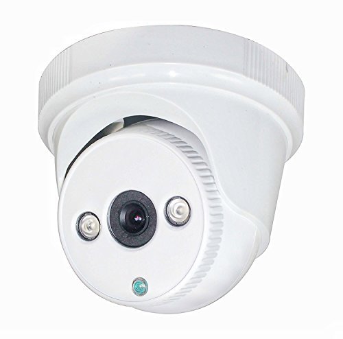 SKYVIEW HD 1080P Vigilancia Seguridad CCTV Cámara,TVI/CVI/AHD/CVBS 4 in 1,1/2.8" 2 Array IR 25m CCTV Domo Cámara–3.6mm Fijo Lente
