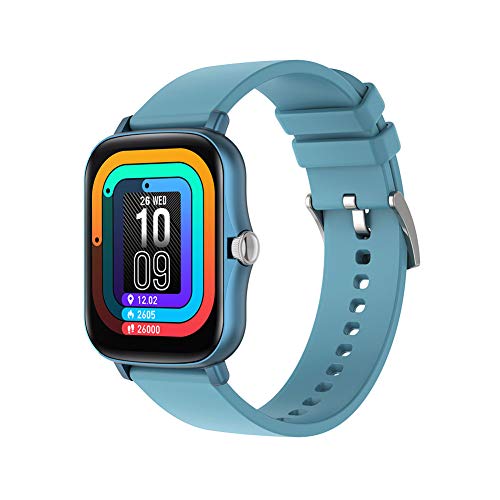 Smart Watch Band Fitness Tracker Ver Y20 Reloj Inteligente Impermeable Pantalla Táctil Completa Detección De Frecuencia Cardíaca De La Presión Arterial Azul