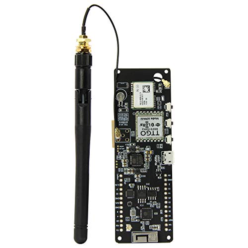 TTGO T-Beam V1.1 ESP32 868/915 WiFi Módulo Bluetooth inalámbrico GPS NEO-6M SMA Lora 32 18650 Soporte de batería (868Mhz con OLED)