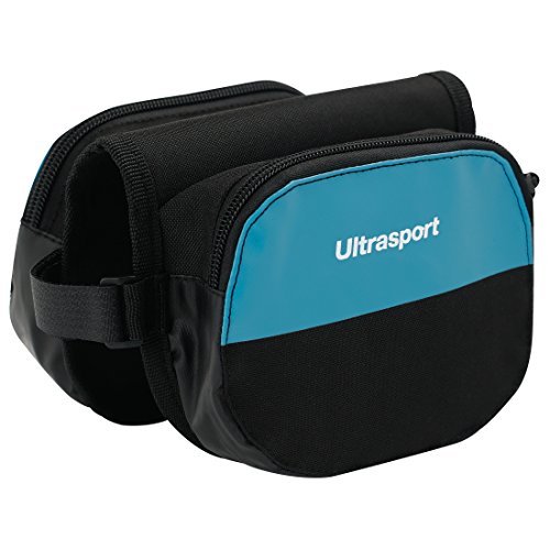 Ultrasport Bolsa doble para cuadro de bicicleta, bolsa para el tubo superior para llevar objetos personales, compatible con bicicletas de trekking, de carretera y de montaña