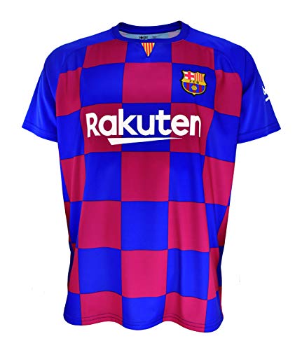 Camiseta 1ª equipación FC. Barcelona 2019-20 - Replica Oficial con Licencia - Dorsal Liso - Adulto Talla L