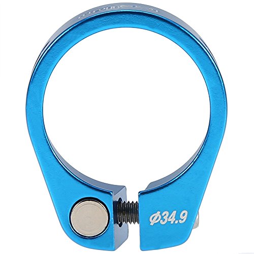 Abrazadera de Sillín de Bicicleta para 30.4 / 30.8 / 31.6mm ( Color : Azul )