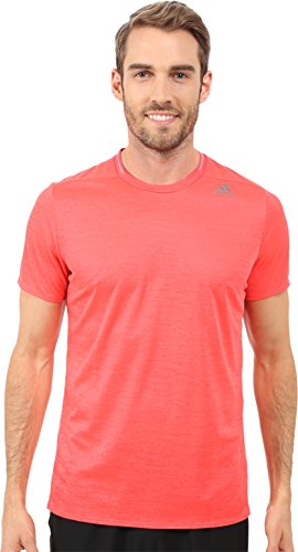 adidas Camiseta de manga corta Supernova para hombre, color rojo, talla S