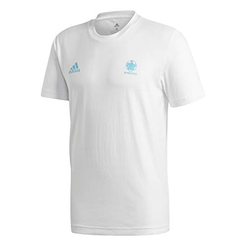 adidas Eurocopa 2020 Temporada 2020/21 Camiseta European Map, Unisex, Blanco, S