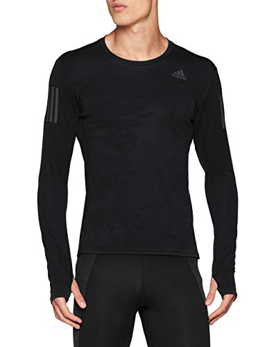 adidas RS LS tee M Camiseta, Hombre, Negro (Negro), XL