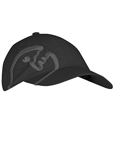 iQ-UV 200 Cap, gorra protectora de los rayos, Negro, 55 - 61 cm