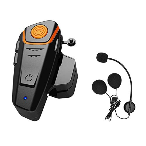 KOEITT BT S2 Intercomunicador Casco Moto，Auriculares Bluetooth para Motocicleta, 1000 m, Bluetooth, Sistemas de comunicación (BT-S2*1)