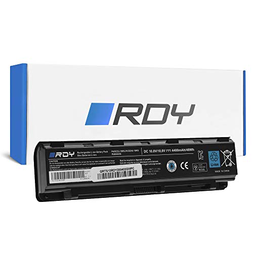 RDY Batería para Toshiba Satellite P850-12X P850-12Z P850-13C P850-30H P850-30L P850-30P P850-30Q P850-30R P850-30V P850-30W (4400mAh 11.1V)