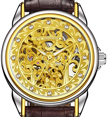 SRB Relojes para hombres Reloj impermeable de 3 atm Reloj de cuarzo Manos luminiscentes Banda de cuero Reloj de pulsera analógico multifuncional resistente W032A (Color: A3),A1