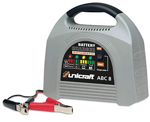 Stürmer Unicraft 6850200 ABC 8 - Cargador de batería para Wet, Gel y AGM (12 V)