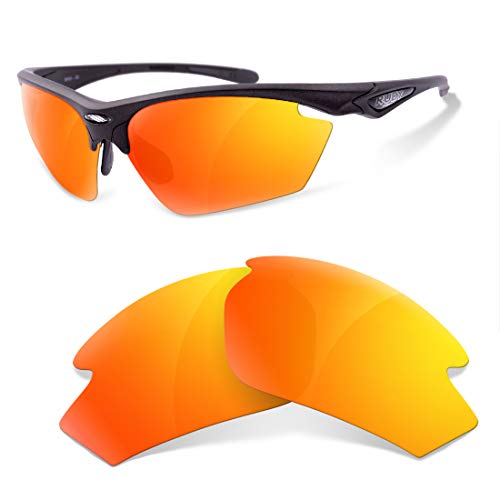 sunglasses restorer Lentes Polarizadas de Recambio para Rudy Project Stratofly (Ruby Red)