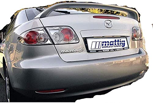 ABS Coche Maletero Alerón Trasero para Mazda 6 Sedan 2002-2007, Fácil Instalación Labio Techo Maletero Automóviles Accesorios