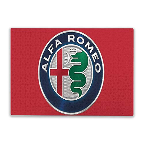 Alfa Romeo Romeo, rompecabezas para adultos, 500 piezas, rompecabezas de madera de descompresión para adultos y niños