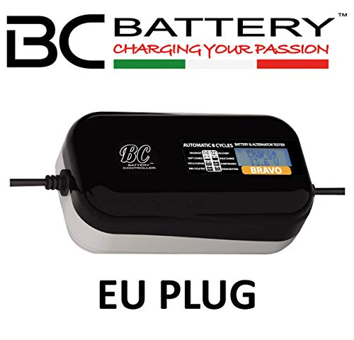 BC Battery Controller 708DEBCBMP Cargador Mantenedor de Baterías de 1,5 A y Comprobador de Batería y Alternador