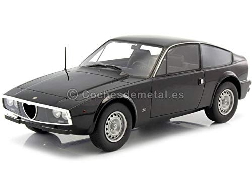 BOS MODEL Compatible con Alfa Romeo GT 1300 Junior Zagato Black 1:18 DIECAST BOS184
