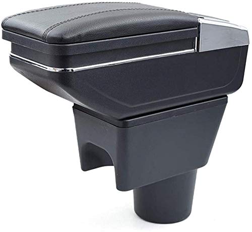 Caja de reposabrazos de Coche, para Nissan terrano reposabrazos de Coche Caja de Almacenamiento de Cuero Estilo de Coche Consola Central USB Accesorios de reposabrazos Interior de automóvil