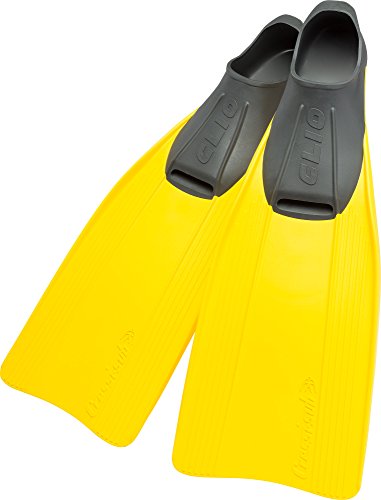 Cressi Clio - Aletas, color amarillo, talla 45-46