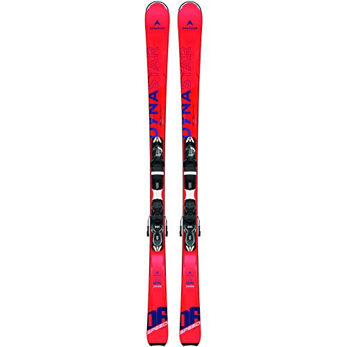 Dynastar Speed Zone 6 Xpress 1 Conjunto esquí All Mountain con fijación, Adultos Unisex, Rojo, 165 cm