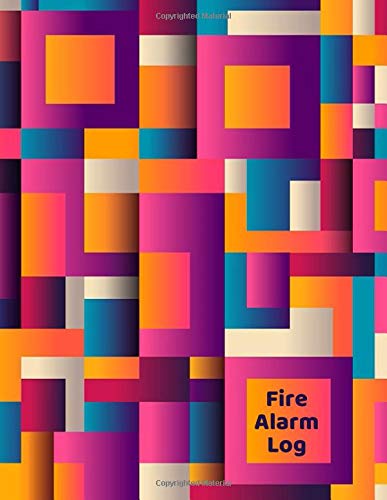 Fire Alarm Log: Fire Incident & Accident Prevention Logbook, Fire Register Log Book, Gift for Fire Stations, Fire Departments, Fire Fighters Crew, ... Size with 110 Pages. (Fire Alarm Notebook)