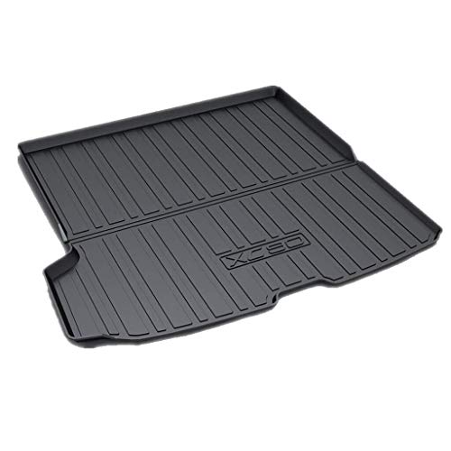 For XC90 2016 2017 2018 2015 2019 trasera del vehículo Hoja de bandeja de carga de línea troncal piso alfombra de la estera de la bandeja de equipaje impermeable (Size : Volvo XC90 2015-2019)