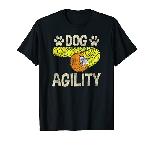 Funny Dog Agility Lover Puppy Sports Camiseta