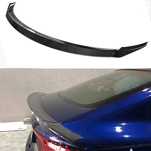 GODLV Coche Carbono Trasero Alerón Maletero, para Audi A5 S5 Sportback Hatchback 4 Door 2017 2018 2019 Rear Spoilers, Car Tailgate Boot Lid Wing Modified Styling Kits Accessories