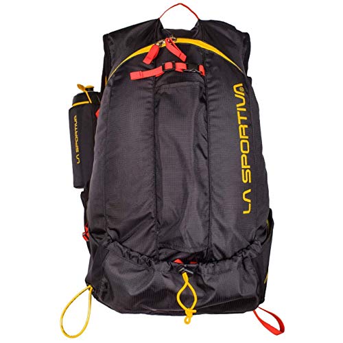 La Sportiva Course Backpack, Mochila Unisex Adulto, Multicolor (Black/Yellow), 24x36x45 cm (W x H x L)