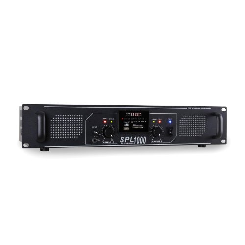 Skytec SPL-1000 Amplificador para DJ 1000W SD USB
