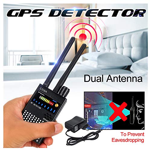 Wzz G-318A 1Mhz Antena Dual 8000Mhz Anti-Virus Espía Detector Inalámbrico RF De Ubicación GPS Dual Señal Dispositivo Buscador De Privacidad De Proteger