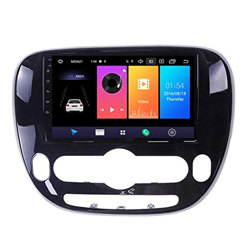 Android 9.0 Radio estéreo para automóvil Compatible con Seat Ibiza 2017-2020 Navegación GPS Pantalla táctil de 9 Pulgadas Unidad Principal Reproductor Multimedia MP5 Video con 4G WiFi DSP Mirror Link