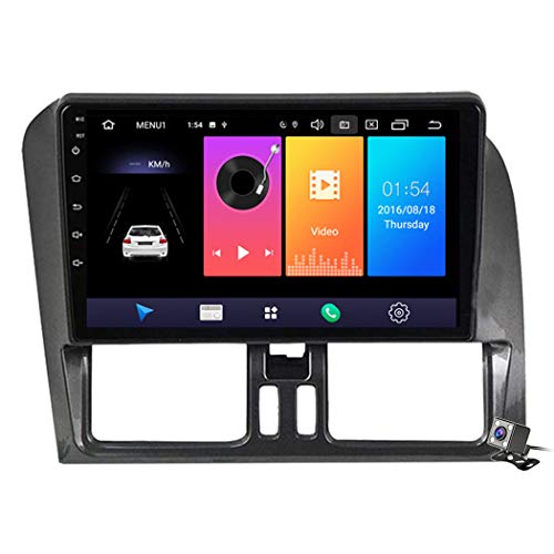 Android 9.1 Autoradio 2 Din Car Stereo Coche GPS Navegacion para Volvo XC60 2009-2012 Soporte Reproductor Multimedia FM RDS DSP Control Volante Bluetooth Hands-Free Calls,8 core,4G+WiFi: 2+32GB