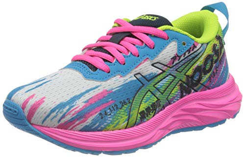 Asics Gel-Noosa Tri 13 GS, Road Running Shoe, Digital Aqua/Hot Pink, 39 EU