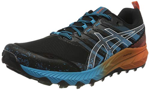Asics Gel-Trabuco 9, Trail Running Shoe Hombre, Black/White, 44 EU
