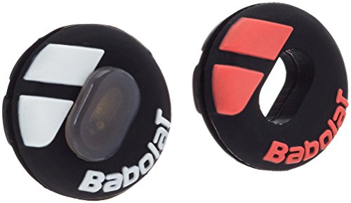 Babolat Custom Damp X2 Amortiguador de vibración de Tenis, Unisex Adulto, Black, Talla Única