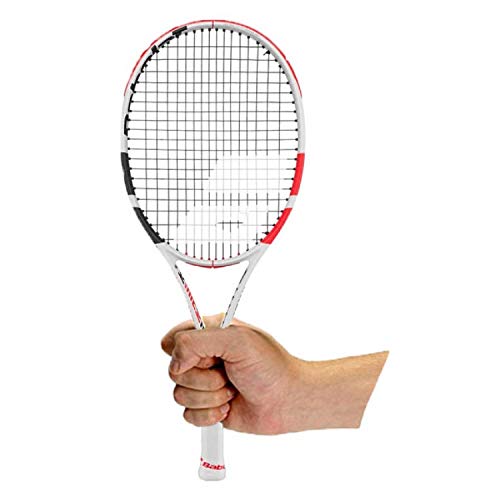 Babolat Mini Racket Pure Strike Raqueta, Adultos Unisex, Blanc Rouge Noir (Blanco), Talla Única