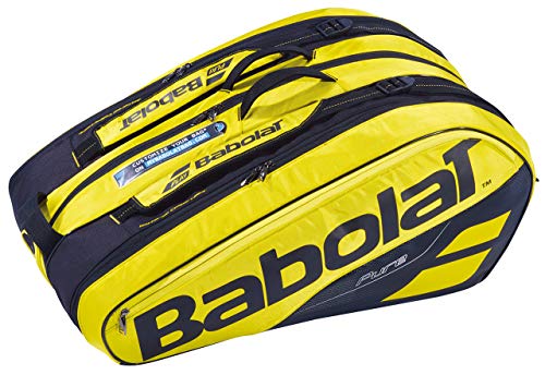 Babolat RH X 12 Pure Aero Bolsa, Adultos Unisex, Jaune Noir (Multicolor), Talla Única