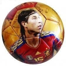 Balon de futbol de la roja Sergio Ramos Seleccion española
