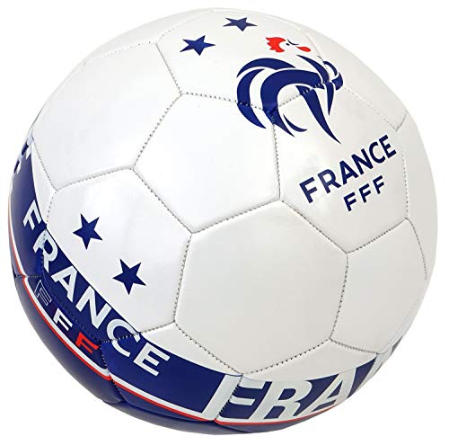 Balón de fútbol FFF – 2 estrellas – Colección oficial de la selección francesa de fútbol – T 5