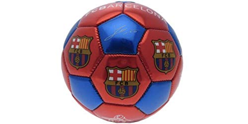 Balón oficial del FCB Barcelona JB1805, talla 2, color azul claro