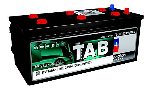 Bateria Monoblock TAB Motion 245AH 12v Alta Calidad para Solares y Barcos