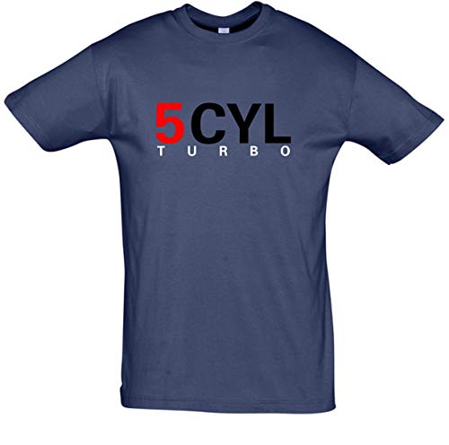 BDS de pantalla técnica 5 Cilindro Turbo Camiseta –  – Camiseta para hombre en diferentes colores 5zyl Turbo
