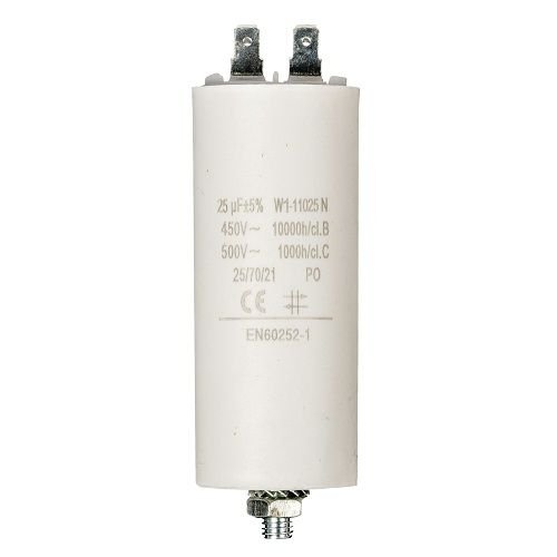 Condensador de arranque para motor electrico 450 VAC (25 uF)