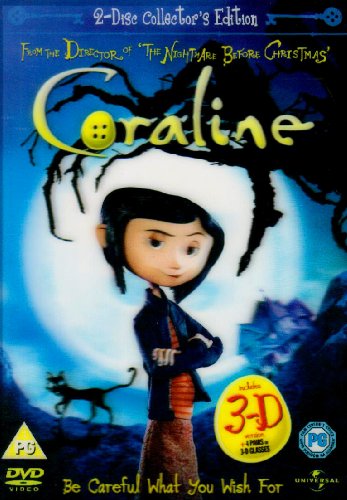 Coraline (Limited Edition 2D And 3D Version) (2 Dvd) [Edizione: Regno Unito] [Reino Unido]