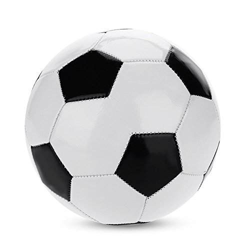 Dilwe Balón de fútbol, balón de Entrenamiento de fútbol clásico de PVC con válvula para el fútbol Que Juega niños del Ejercicio