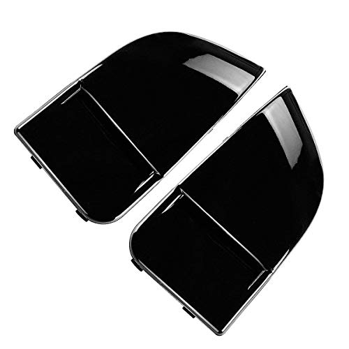 FEIFUSHIDIAN Cubierta de bisel de seguridad para faros antiniebla negro para Subaru Impreza WRX STi 2004-2005, 2 unidades