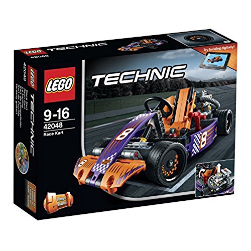 LEGO 42048 Technic - Kart de competición, Multicolor (42048)