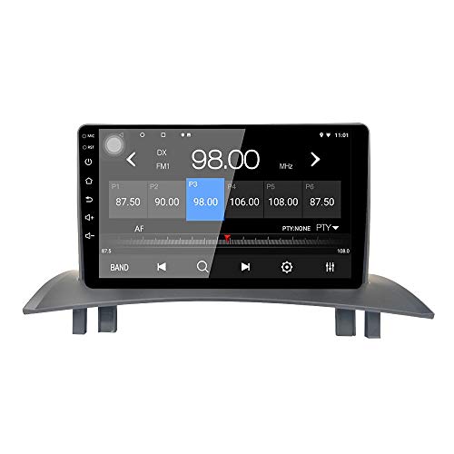 LEXXSON Android 10.1 Radio de Coche para Renault Megane 2 2004-2018 | Radio Am FM RDS de 9 Pulgadas con navegación GPS WiFi Bluetooth Reproductor USB Control del Volante Enlace de Espejo 2G 16G